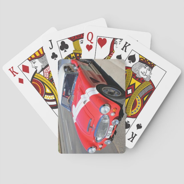 Austin Healey 3000 Mark 111 Poker Cards (Back)