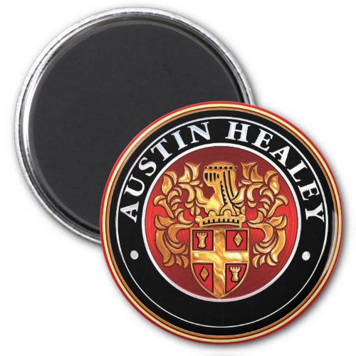 austin Healey Badge Magnet