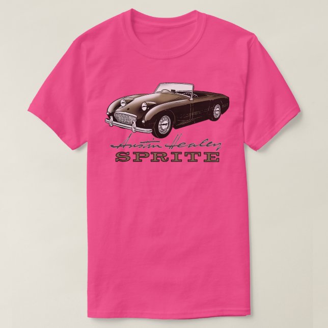 Austin Healey Bugeye sprite UK T-Shirt (Design Front)