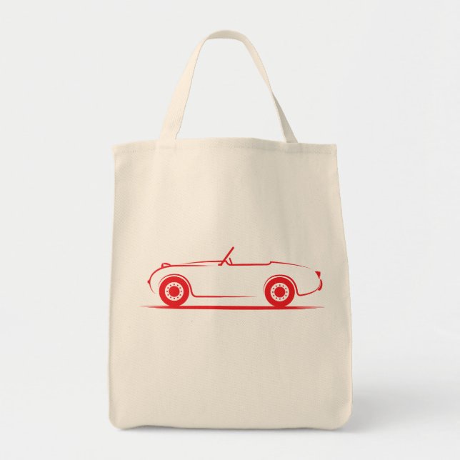 Austin Healey Sprite Bugeye Tote Bag (Front)