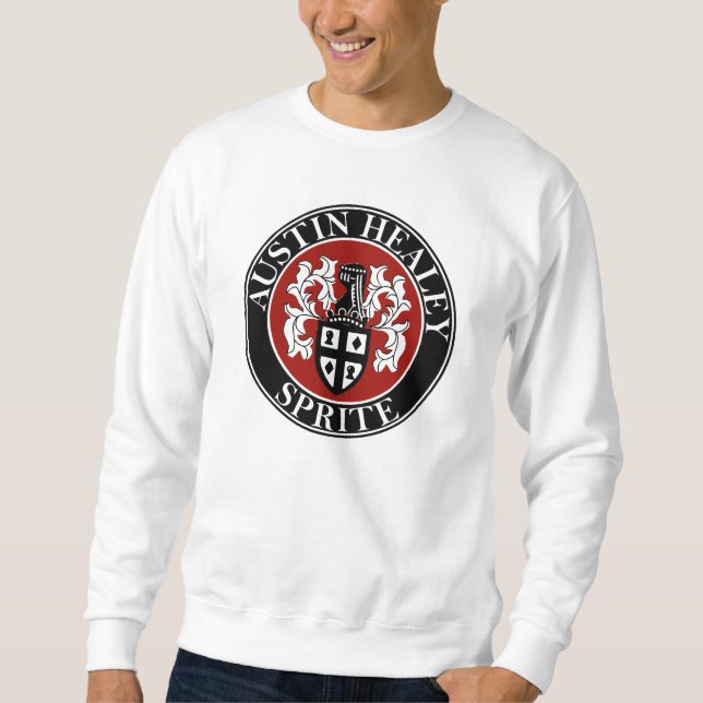 Austin Healey Sprite Car Classic Hiking Duck Sweatshirt (Front)