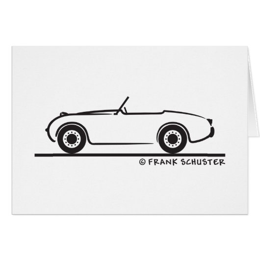 Austin Healey  Sprite Cards (Front Horizontal)