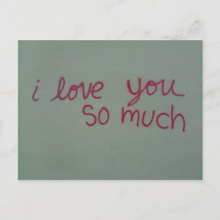 Austin Jo S Coffee I Love You So Much Postcard Zazzle Com