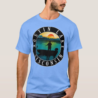 Austin Lake Wisconsin Fishing T-Shirt