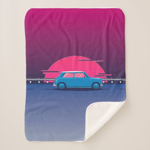 Austin Mini Cooper Blanket