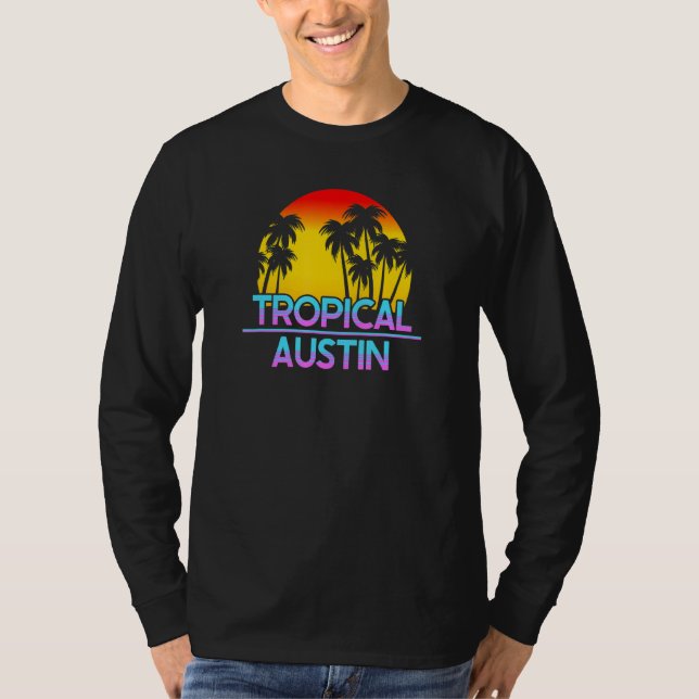 Austin Minnesota Funny Ironic Weather T-Shirt (Front)