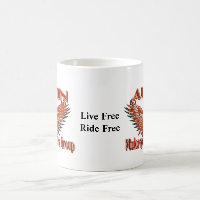 Austin Motorcycle Riders Group mug (Center)