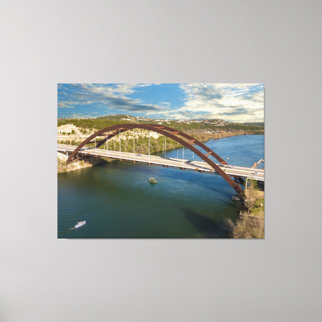 Austin Pennybacker Bridge Canvas Print (Front)