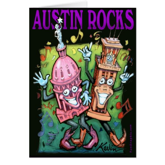 Austin Rocks Cards (Front)