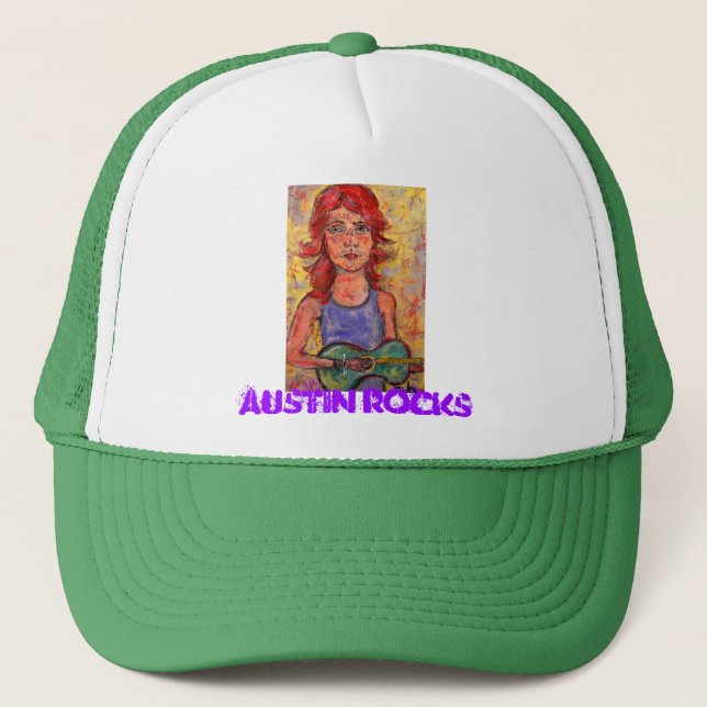 Austin Rocks Trucker Hat (Front)