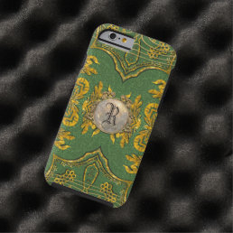 Austin Romantic Evergreen Monogram Tough iPhone 6 Case