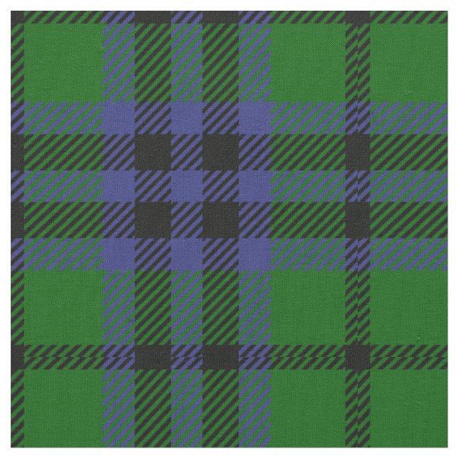 Austin Scottish Clan Tartan Fabric (Close Up)
