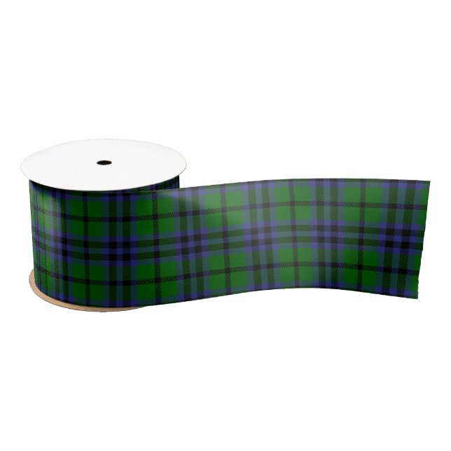 Austin Scottish Tartan Pattern Satin Ribbon (Spool)