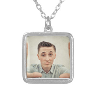 Austin Silver Plated Necklace