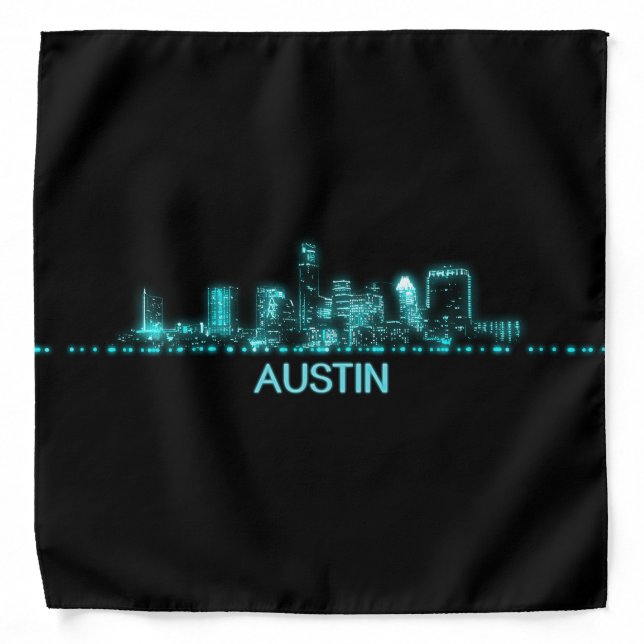 Austin Skyline Bandana (Front)