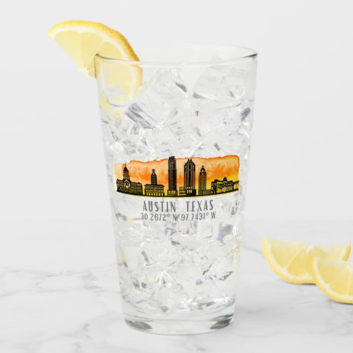 Austin Skyline Latitude  Glass