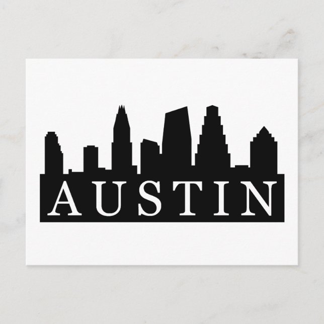Austin Skyline Postcard (Front)