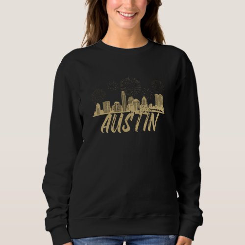 Austin Skyline UT Tower Sweatshirt