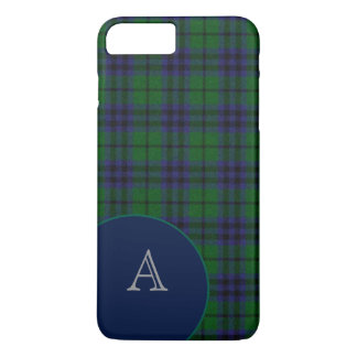 Austin Tartan Plaid Monogram iPhone 7 Plus Case
