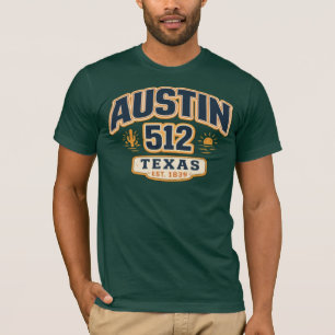 Austin Texas 512 Vintage City T-Shirt