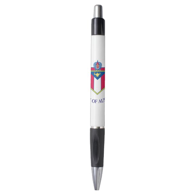 Austin (Texas) city flag  Pen (Front Vertical)