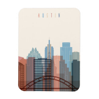 Austin, Texas | City Skyline Magnet