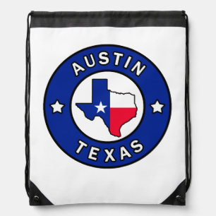 Austin Texas Drawstring Bag