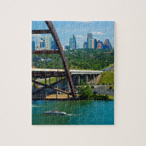 Austin Texas from 360 Bridge Jigsaw Puzzle