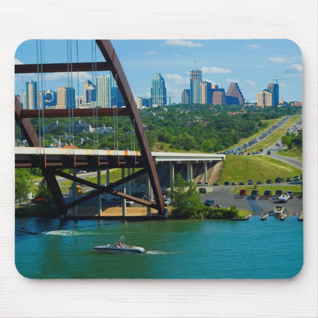 Austin, Texas from 360 Bridge Mouse Pad (Front)