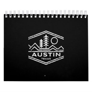 Austin Texas Gifts Austin TX Outdoors Hiking Calendar