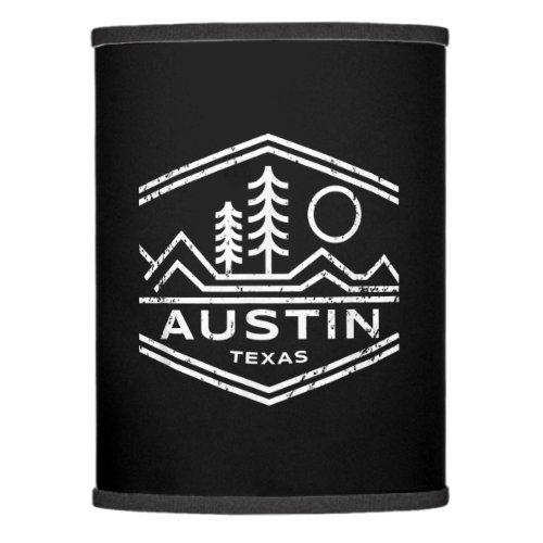 Austin Texas Gifts Austin TX Outdoors Hiking Lamp Shade