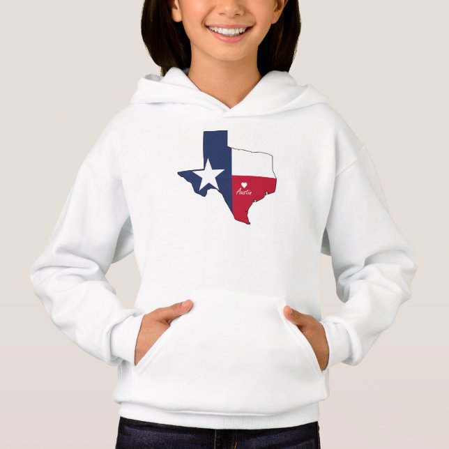 Austin, Texas Hoodie (Front)