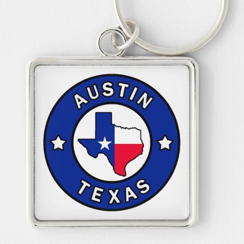 Austin Texas Keychain