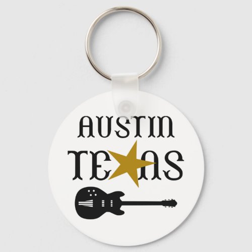 Austin Texas Keychain