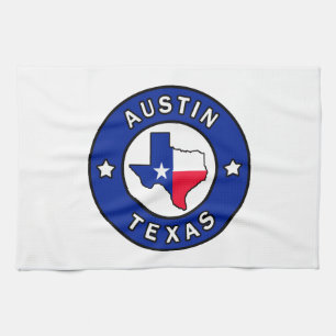 Austin Texas Kitchen Towel
