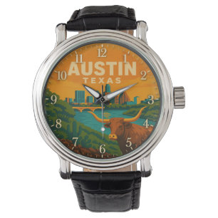 Austin Texas Longhorn Riverfront Watch