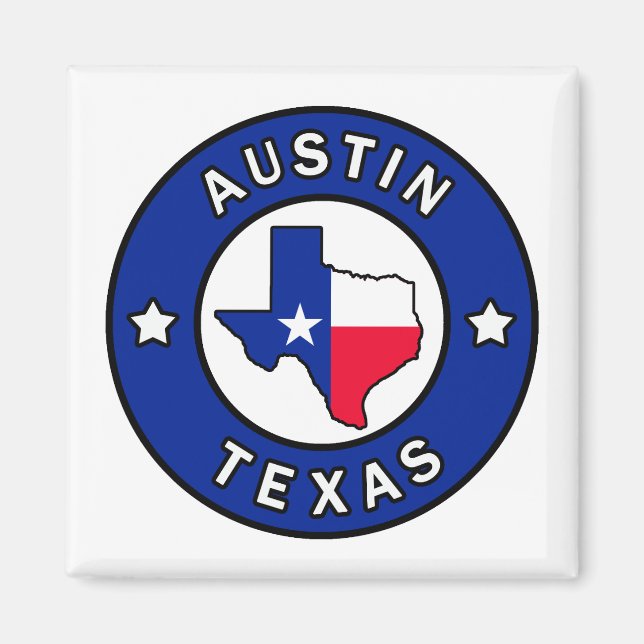 Austin Texas Magnet (Front)