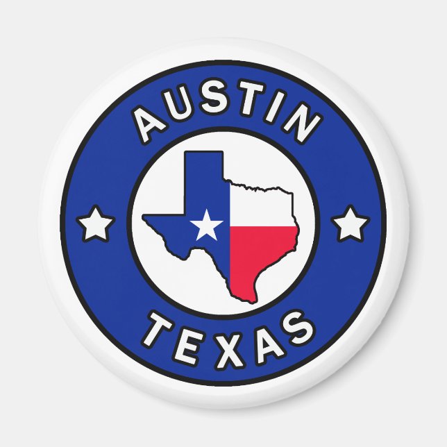 Austin Texas Magnet (Front)