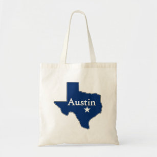 Austin Texas Tote Bags | Zazzle