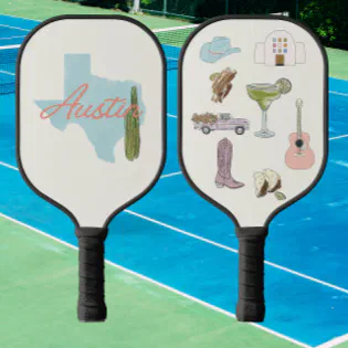 Austin Texas  Pickleball Paddle