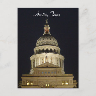 austin texas postcard