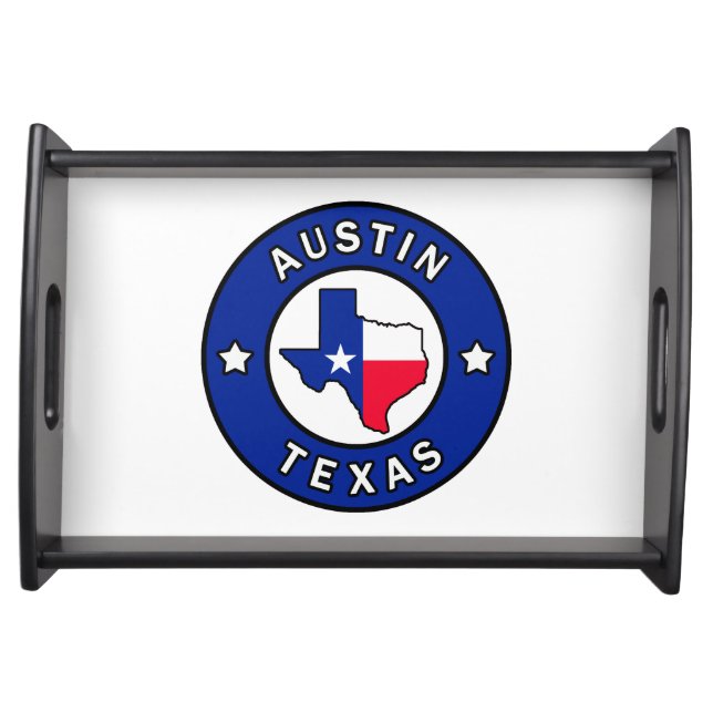 Austin Texas Serving Tray (Front)