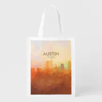 Austin Texas Keep Cool Eco Friendly Reusable Bag