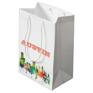AUSTIN TEXAS SKYLINE SP - MEDIUM GIFT BAG
