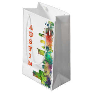 AUSTIN TEXAS SKYLINE SP - SMALL GIFT BAG
