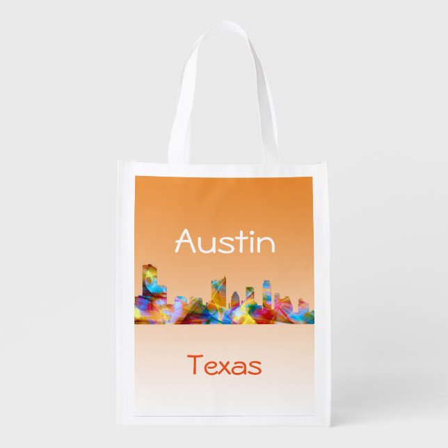 AUSTIN, TEXAS SKYLINE - Tote bag (Front)