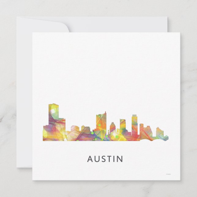 AUSTIN TEXAS SKYLINE WB1 - (Front)