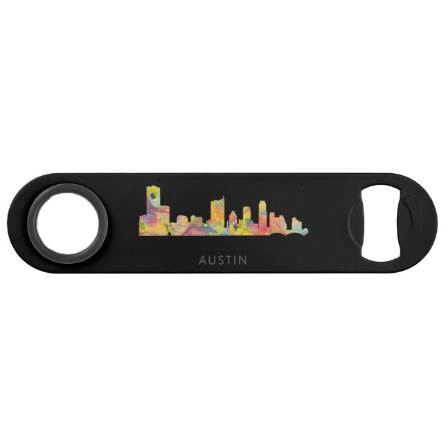 AUSTIN TEXAS SKYLINE WB1 - SPEED BOTTLE OPENER (Front (Horizontal))
