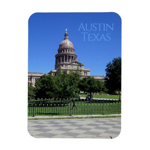 Austin Texas State Capitol Building Magnet