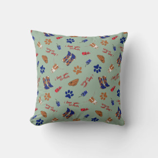 Austin Texas Throw Pillow – I Love You So Much ATX